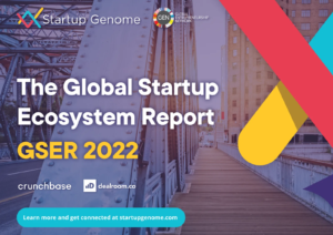 The Global Startup Ecosystem 2022 report cover