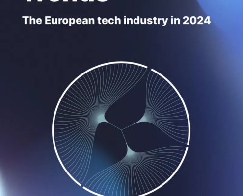 Cover image to Compensation trends report, the European tech industry in 2024 by Techleap