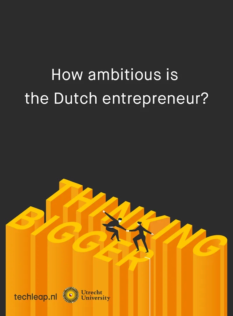Cover to How ambitious is the Dutch entrepreneur?