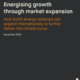 Cover to Market Expansion Report; energy Edition