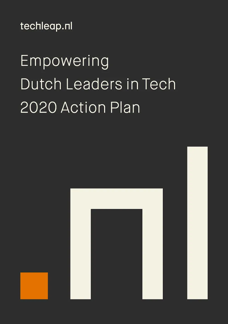 Cover to Techleap.nl Action Plan 2020