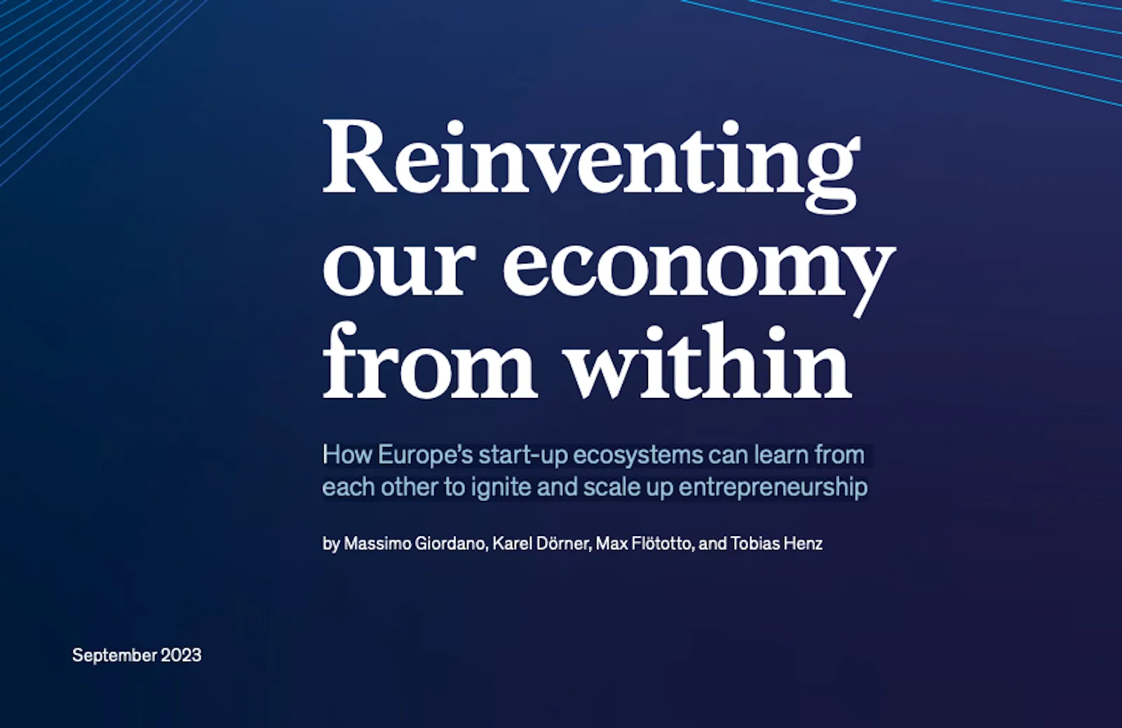 Europe Startup Ecosystems