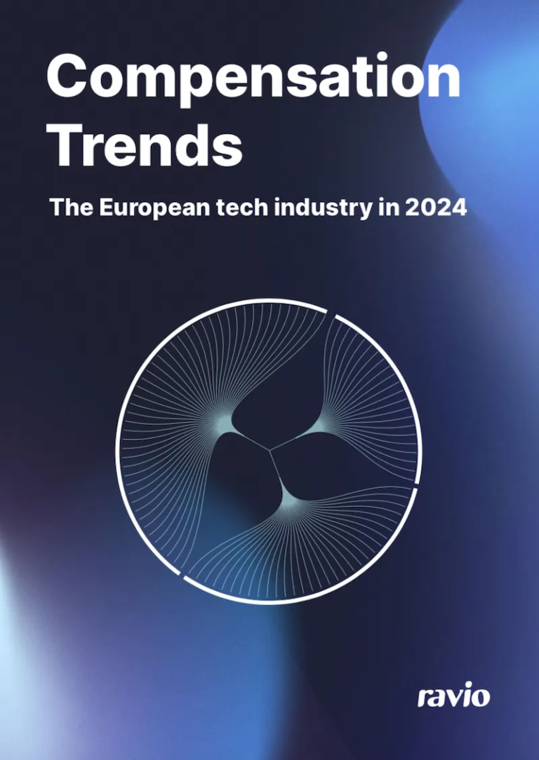 Cover image to Compensation trends report, the European tech industry in 2024 by Techleap